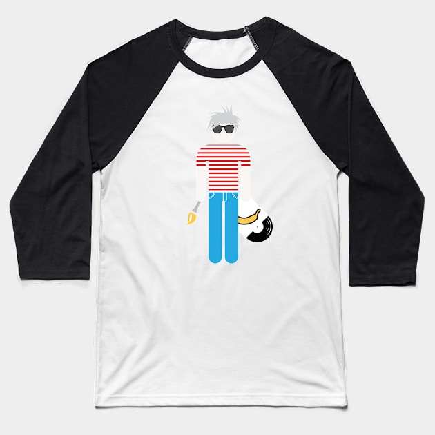 Andy Baseball T-Shirt by viktorhertz